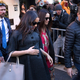 Meghan, Duchess of Sussex, leaves the Surrey Hotel ahead of her baby shower at the Mark Hotel on Tuesday, Feb. 19, 2019, in New York.